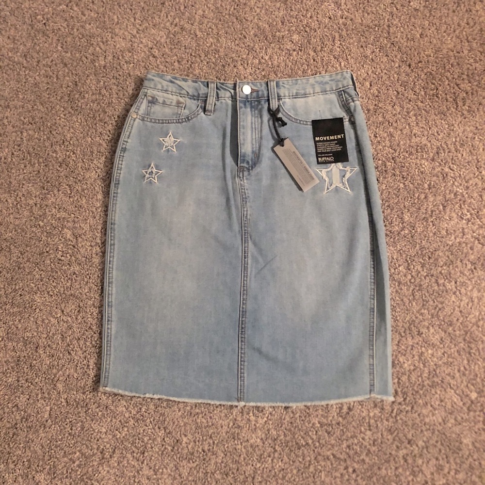 NWT Buffalo Jean Skirt
